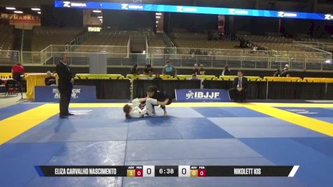 Nikolett Kis vs Eliza Carvalho Nascimento 2025 Pan Jiu Jitsu IBJJF Championship