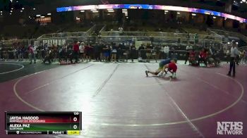 130 lbs Cons. Round 1 - Alexa Paz, SLAM Miami vs Jayda Hagood, Northeast (St. Petersburg)