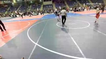 78 lbs Final - Carson Worthen, Bozeman Wrestling vs Kellen Downing, Flathead Valley WC