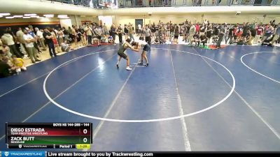 144 lbs Cons. Round 5 - Diego Estrada, Team Prestige Wrestling vs Zack Butt, Ridgeline