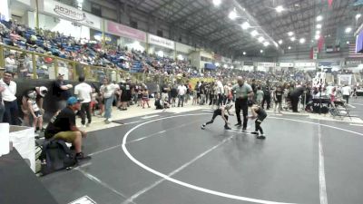 54 lbs Round Of 32 - Max Cordova, Sierra Grande Panthers vs Armani Lucero, Valley Bad Boys
