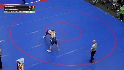 157 lbs Consi Of 8 #2 - Bentlee Hall, Bellefonte vs Mason Quimby, Bald Eagle Area