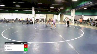 215 lbs Consi Of 32 #2 - Asa Goff, CA vs Brady Kelly, PA