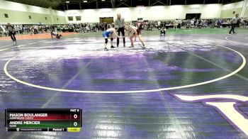 150 lbs Cons. Round 2 - Andre Mercier, Klein vs Mason Boulanger, Luxemburg-Casco