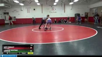 170 lbs Round 3 - Jett Fridley, Muscatine vs Landon Whiting, Burlington