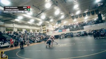 165 lbs 1st Place Match - Louis Suddarth, Centralia vs Dawson Litterall, St. Pius X (Festus)