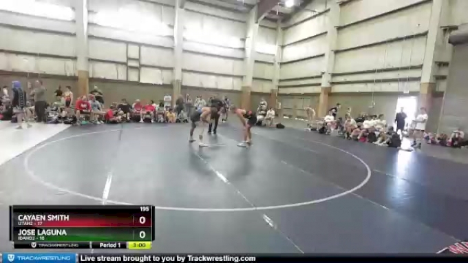 195 lbs Round 2 (10 Team) - Cayaen Smith, UTAH2 vs Jose Laguna, Idaho2