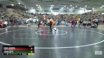 152 lbs Semis & 1st Wb (8 Team) - Cole Jenkins, Signal Mountain vs Colin Gray, Pigeon Forge