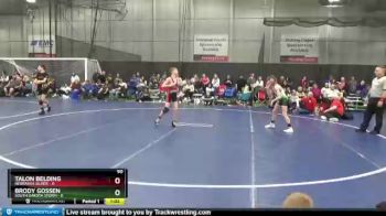 90 lbs Round 4 (6 Team) - Brody Gossen, South Dakota Storm vs Talon Belding, Nebraska Silver