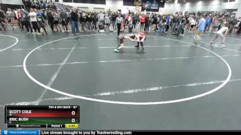 87 lbs Champ. Round 1 - Eric Bush, IL vs Scott Cole, RI
