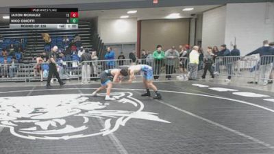 113 lbs Round Of 128 - Jaxon Moralez, TX vs Niko Odiotti, IL