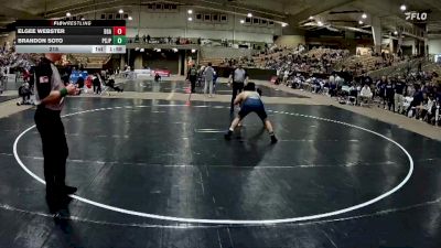 215 lbs Placement (4 Team) - Elgee Webster, Battle Ground Academy vs Brandon Soto, Pope Saint John Paul II Preparatory School