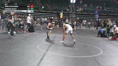 120 lbs Consolation - John Alexander, Paulsboro vs Dominic Bucci, The Outsiders