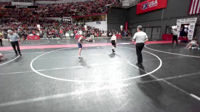 95 lbs Champ. Round 2 - Kelton Praschak, Hudson vs Owen Bunts, Prairie Wrestling