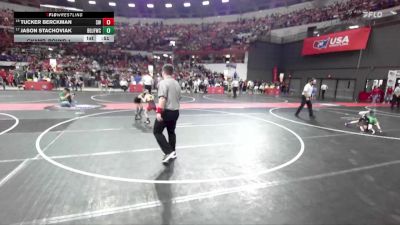 54 lbs Champ. Round 1 - Jason Stachoviak, Brown Deer Jr Falcons Wrestling Club vs Tucker Berckman, Sparta Wrestling