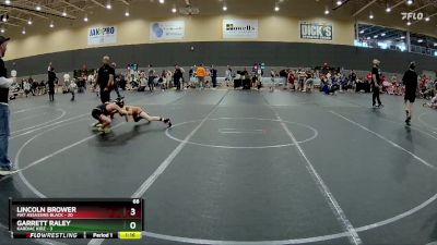 68 lbs Round 4 (6 Team) - Lincoln Brower, Mat Assassins Black vs Garrett Raley, Kardiac Kidz