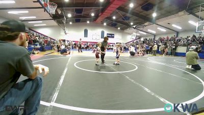 45 lbs Quarterfinal - Brady Mulliniks, Victory Youth Wrestling vs Tucker Henley, Eufaula Ironheads Wrestling Club