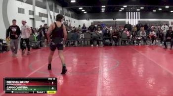 139 lbs Semis & 1st Wrestleback (8 Team) - Brendan Bentz, Outlaws Xtreme vs GAVIN CANTERA, West Shore Wrestling Club