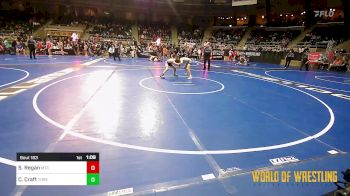 89 lbs Quarterfinal - Shamus Regan, MTC vs Cason Craft, Threestyle