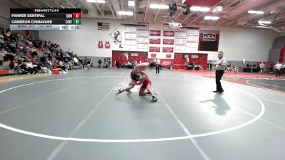 133 lbs Consi Of 8 #2 - Parker Sentipal, Edinboro - Unatt vs Cameron Chinavare, Central Michigan - Unatt