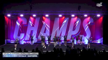 Thrive Cheer Royals - Empress [2025 L3 Junior - Flex - D2 Day 1] 2025 CHAMPS Grand Nationals