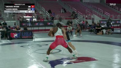 61 kg Cons. Semis - Michael McGee, Southwest Wrestling/NYAC vs Aaron Seidel, SERTC / TMWC
