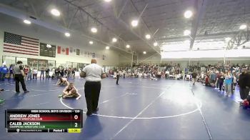 120 lbs Champ. Round 1 - Andrew Jones, Warrior Wrestling Club vs Caleb Jackson, Champions Wrestling Club