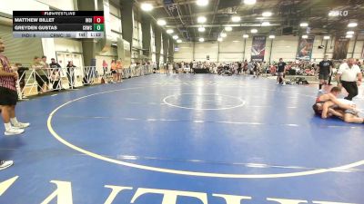 152 lbs Rr Rnd 3 - Matthew Billet, Indiana Outlaws Blue vs Greyden Gustas, Camp Reynolds