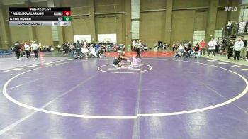 135 lbs Cons. Round 7 - Kylie Huber, Garden City vs Anjelika Alarcon, McDonald County