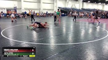 150 lbs Round 9 (10 Team) - Brady Willman, Viking Wrestling Club vs Seth Syra, Avon Wrestling Club