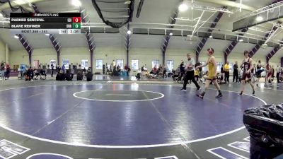 141 lbs 3rd Place Match - Parker Sentipal, Edinboro-Unattched vs Blake Reihner, Unattached