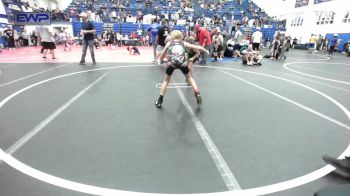 70-73 lbs Quarterfinal - Lathan Russell, Tecumseh Youth Wrestling vs Judah Pendergraft, Blaine County Grapplers