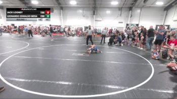 43 lbs Round 1 - Jack Looney, The Storm Wrestling Center vs Leonardo Oswaldo Mesa, Fort Stewart Wrestling Club