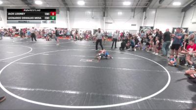 43 lbs Round 1 - Jack Looney, The Storm Wrestling Center vs Leonardo Oswaldo Mesa, Fort Stewart Wrestling Club