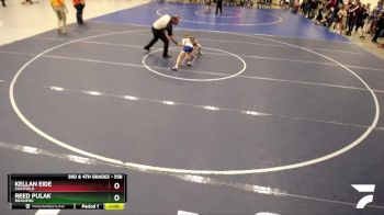 55B Quarterfinal - Kellan Eide, Chatfield vs Reed Pulak, Brainerd