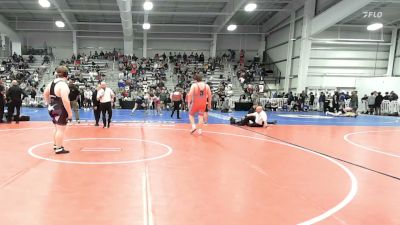 285 lbs Quarterfinal - Carter Reis, PA vs William Corrente, RI