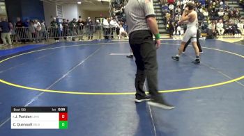 133 lbs 5th Place - Jayce Paridon, Lake Highland Prep-FL vs Chase Quenault, Delbarton-NJ