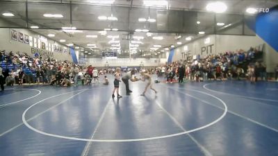 82 lbs Cons. Round 1 - Sawyer Frohling, Timpanogos Wrestling vs Davey Clark, Payson Lions Wrestling Club