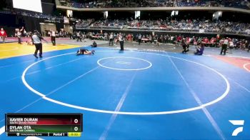 6A 106 lbs Cons. Round 2 - Xavier Duran, South Grand Prairie vs Dylan Ota, Southlake Carroll