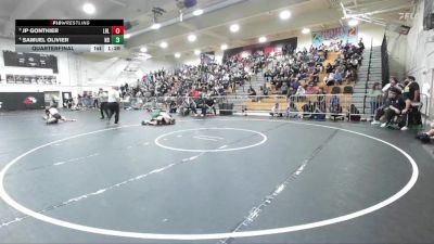 120 lbs Quarterfinal - Jp Gonthier, Laguna Hills vs Samuel Olivier, Notre Dame