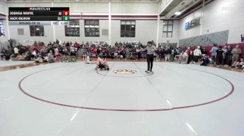 132 lbs Round Of 32 - Joshua White, Athens Christian vs Jack Gilson, Charlotte Latin