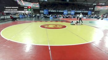 Boys 2A 126 lbs Cons. Round 5 - Jessiah Rodarte, Toppenish vs Kyler Williams, Port Angeles