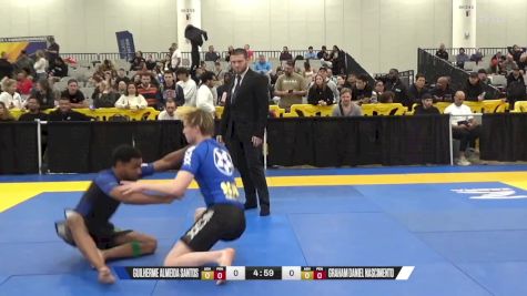 Graham Daniel Nascimento vs Guilherme Almeida Santos 2024 World IBJJF Jiu-Jitsu No-Gi Championship