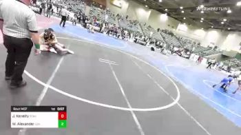 132 lbs 5th Place - James Kenelty, Ronan Chiefs And Maidens vs Wyatt Alexander, USA Gold