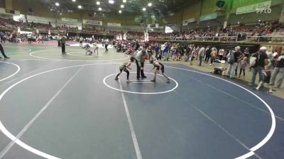 81 lbs Consi Of 4 - Magnus McLeod, Black Fox Wr Ac vs Tony Cordova Jr, Pueblo County WC