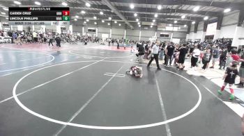 57 lbs 3rd Place - Caiden Cruz, Grindhouse WC vs Lincoln Phillips, Ravage WC