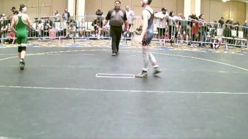 95 lbs Consi Of 4 - Gabriel Gustafson, NM Outlawz vs Wyatt Carnrite, Poway Elite