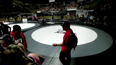 155 lbs Quarters - Josylyn Glass, Silverback Wrestling Club vs Arielle Zeidler, Petaluma Wrestling Club
