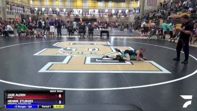 78 lbs Quarterfinal - Jase Alden, Iowa vs Henrik Sturges, Immortal Athletics WC