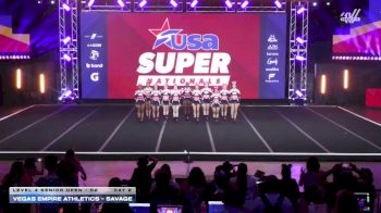 Vegas Empire Athletics - Savage [2026 L4 Senior Open - D2 Day 2] 2026 USA All Star Super Nationals
